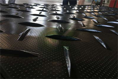 heavy duty plastic road mat 1.8mx 0.9m for apron